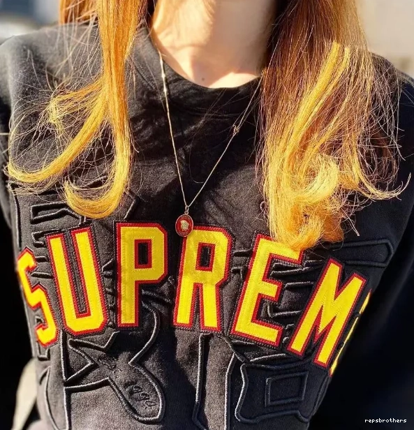 20SS Grey Hoodie L White Blue Black Royal Kanji S XL Neck Embroidered Highest Round M Crewneck Logo 0630